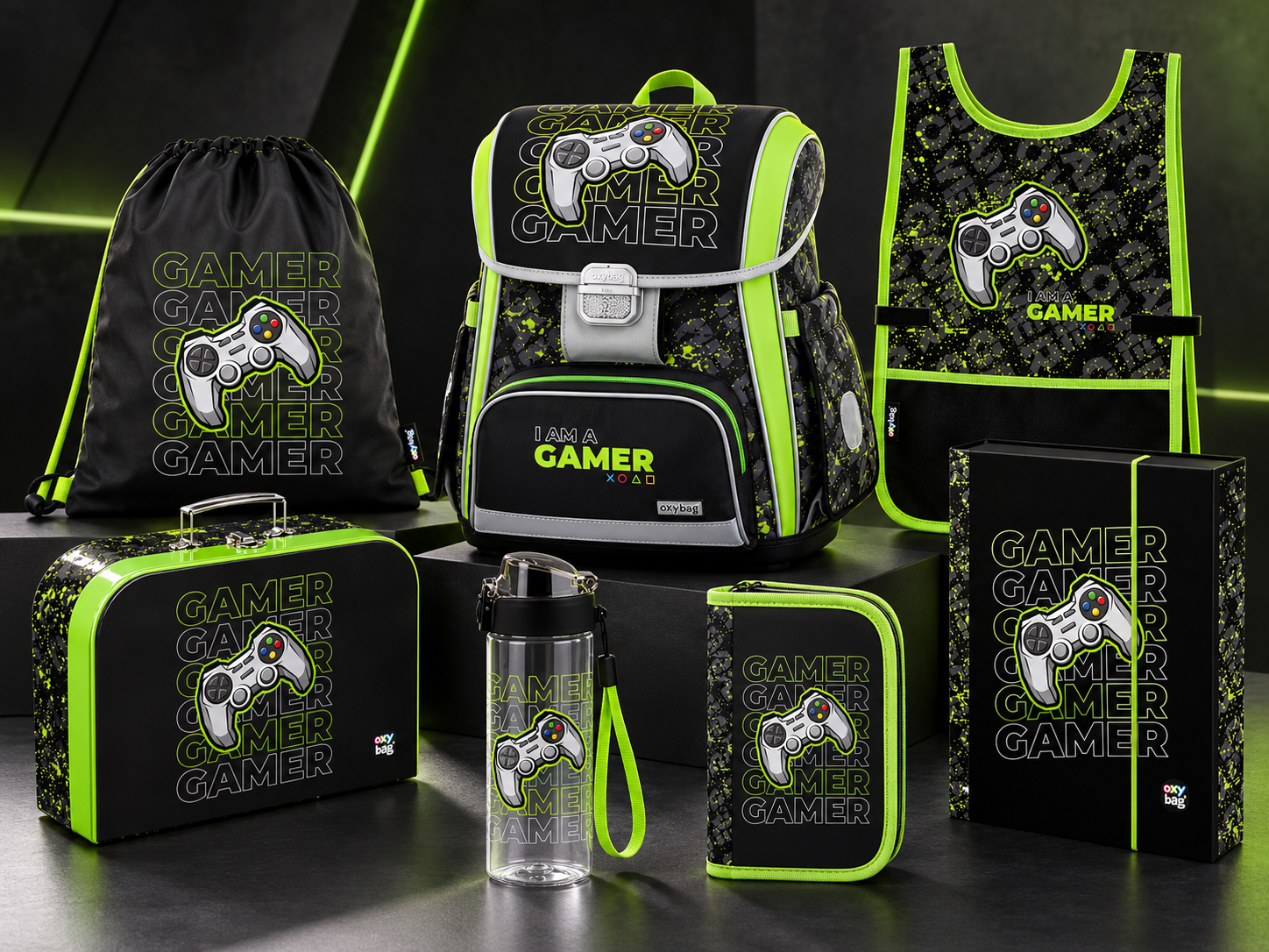 8-dielny školský set Oxybag